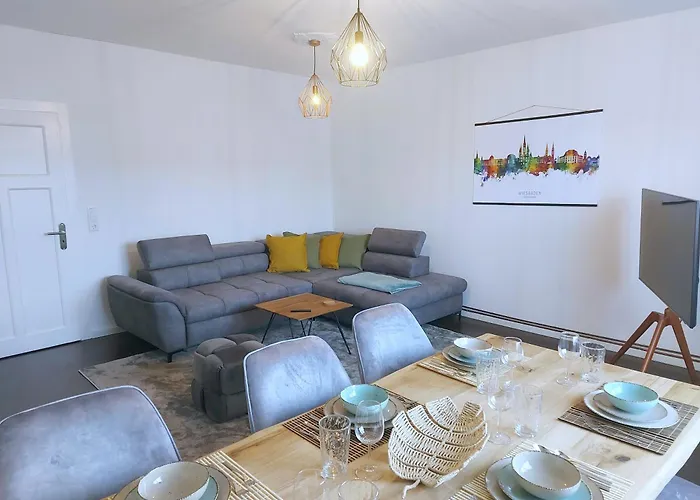 Sewo Fichte, Wohlfuehl-apartment Mit Balkon In * Wiesbaden